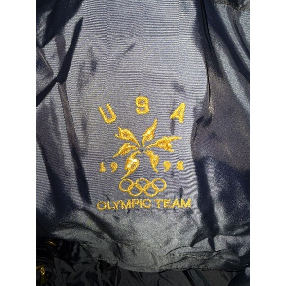 1998 Nagano Olympics USA Official Opening Ceremony Coat Long Jacket Mens XL - Picture 4 of 6